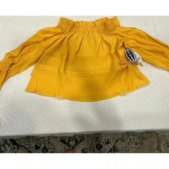 SCOOP WOMEN’S OFF THE SHOULDER TOP WITH ADJUSTABLE WAIST SIZE XL - Picture 2 of 11